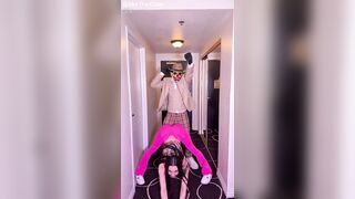 small model likes clowns obviously