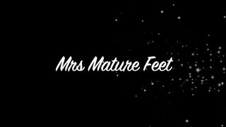 Mrs Aged Feet gives her lover a BJ