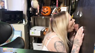 176 OCHW Secretary GloryHole Ava Stone and John CockToasten