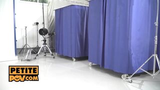 POV - Lascivious Tiny Beautiful Nancy a Has Talent to Show off