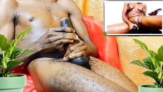 Putting my self in mood and masturbating whilst watching porn video of Givensex's moist and hawt twat, Enjoyed untill I got CUM