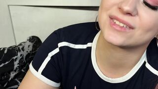 Phat POV sex with a schoolgirl after a party