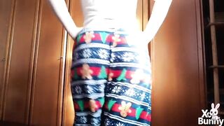 Walking and farting in pajamas