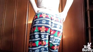 Walking and farting in pajamas