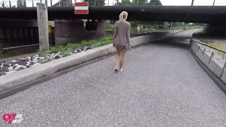 Wtf!! Stranger Stud Screws Me Public in the Booty!!