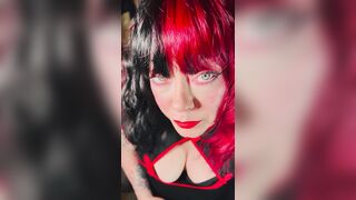 Miss Tina Snua Would Love To Smoke With U - Smokin' A Cork cigarette With Match Light Up