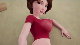 Cass's Morning Ritual: Coffee, Cereal, and Dong Beneath the Table