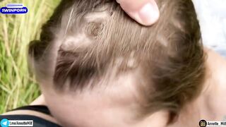 The stepmother promised to swim nude. This babe tricked me, but we banged.