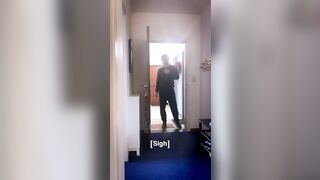 I ordered pizza & allowed the delivery chap to touch my tits - can't make no doubt of what I did