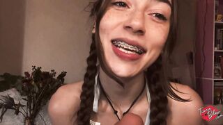 Tiana Blow OnlyFans SOLO 15min BJ Deepthroat and Playing with Cum