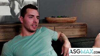 NEXT DOOR TABOO - Not Homo? Stepbro's Large Wang Changes Carter's Mind