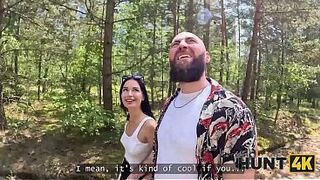 HUNT4K. Milena Ray cheated in public