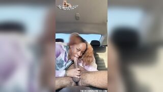 BREED ME BABY! - Ardent Backseat BBC Riding Ends In Unfathomable Creampie