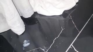 SEXUALLY EXCITED - SQUIRT - POV - SPUNK FLOW - LARGE KNOB WANK - HUNK MASTURBATION POV