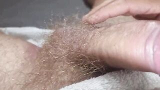 SEXUALLY EXCITED - SQUIRT - POV - SPUNK FLOW - LARGE KNOB WANK - HUNK MASTURBATION POV