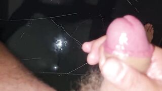 SEXUALLY EXCITED - SQUIRT - POV - SPUNK FLOW - LARGE KNOB WANK - HUNK MASTURBATION POV
