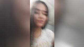 Eating food with cum