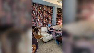 Bizarre Fetish Blue T-girl Anal Perversion