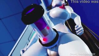 Shemale hentai masturbation with onahole