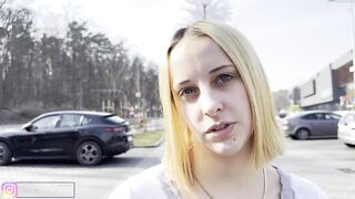 Za pieniądze kupiłem sex z eighteen-letnią nieznajomą dziewczyną z dużym tyłkiem - POLSKIE PORNO