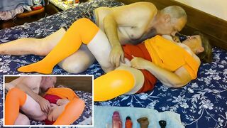 Scooby Doo’s Velma Dinkley gives head and is screwed cowgirl and missionary until her vagina leaks cum