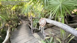 VLOG TULUM - Risky bang on the terrace of my hotel room