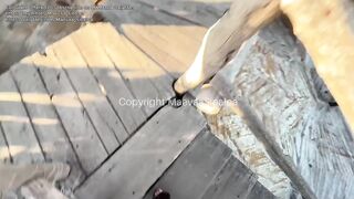 VLOG TULUM - Risky bang on the terrace of my hotel room