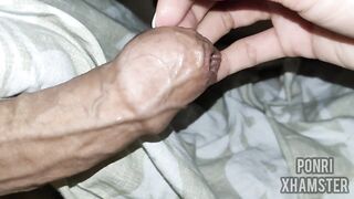 This babe adores my uncircumcised dick, and I adore her gentle hands!