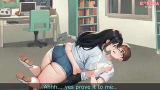 My stepsister is lastly back and that babe wishes me to fuck her (Comics/CG/Animated)