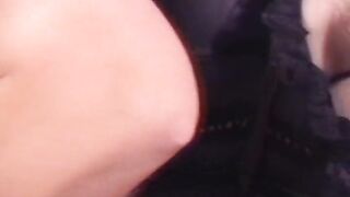 Overweight Floozy Tries to Makes Large Ramrod Cum POV