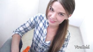 Very Charming Angel Epic Suck Large Shlong and Cum in Throat