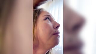 Blond married hotwife pays ebony delivery man BBC using her cuckold card whilst her cuckold spouse is away! - COMPLETE ON RED