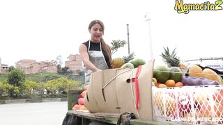Carne Del Mercado - Large Butt Latin babe Teen Picked Up For A Hard Banging