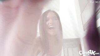 CUM4K Raver Sweetheart Drilled with MULTIPLE leaking creampies
