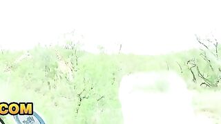 Slutty Black GF Demands To Suck My Penis In The Midst of Safari Tour