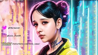 pendejita jugando frente a la camara