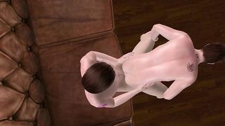 Ripped Guy Rides Thick Schlong Standing Library Screw CG Homosexual Manga