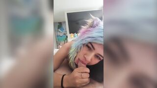 Cosplay cuties love to share my penis