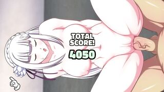 WaifuHub - Emilia Sex Interview Rezero teniendo sexo en un casting porno