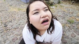 Gape my rectal hole with your ramrod and give me your cum and piddle to swallow it in public