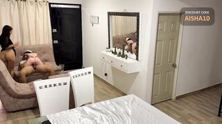 Super Hawt lalin girl Makes delivery Chap try a Monica Moments Doll and then her Butt - Aisha & Juan