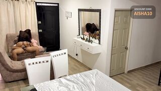 Super Hawt lalin girl Makes delivery Chap try a Monica Moments Doll and then her Butt - Aisha & Juan