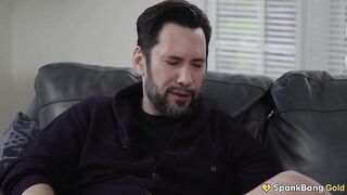 SPANKBANG GOLD - Nasty Stepdaughter Seduces Stepdad's Giant Ramrod