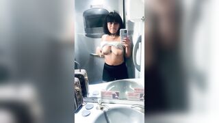 I woke up with swollen nipps and look what happened