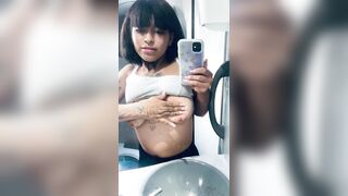 I woke up with swollen nipps and look what happened