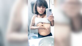 I woke up with swollen nipps and look what happened