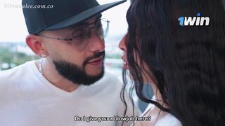 Large-cocked tourist SoldierHugeCock makes large-booty mother I'd like to fuck Silvana Lee groan