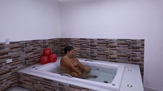 stepmother bangs her stepson in the jacuzzi
