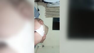 Eva follando con bragas, samael me penetra con su rica verga