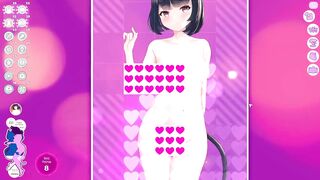 Desnudando a mis waifus (Mosaique Neko Waifus two) #1